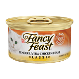 Fancy Feast Cat Food Tender Liver & Chicken Feast 3 ounce