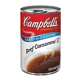 Campbell's Great For Cooking beef consomme gelatin added condensed soup 10.5 ounce