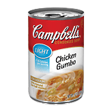 Campbell's chicken gumbo condensed soup, the is NO LONGER LIGHT 10.75 ounce