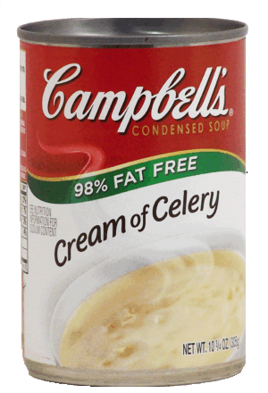 Campbell's 98% Fat Free reduced fat cream of celery condensed soup 10.75 ounce