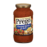 Prego roasted garlic & herb pasta sauce 26 ounce