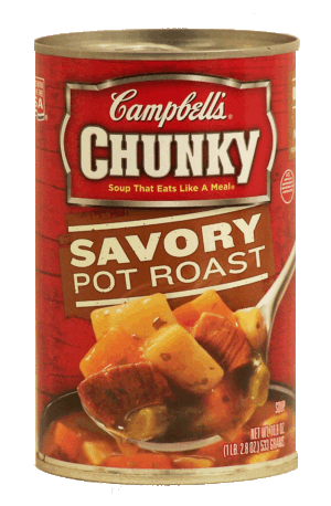 Campbell's Chunky Savory Pot Roast Soup 18.8 ounce