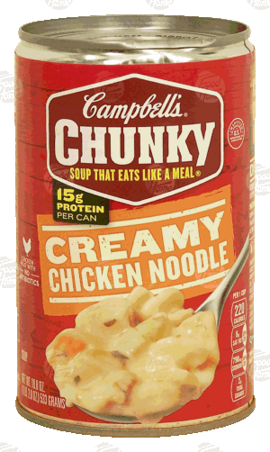 Campbell's Chunky creamy chicken noodle soup 18.6 ounce