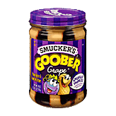 Smucker's Goober Peanut Butter & Jelly Grape Stripes 18 ounce