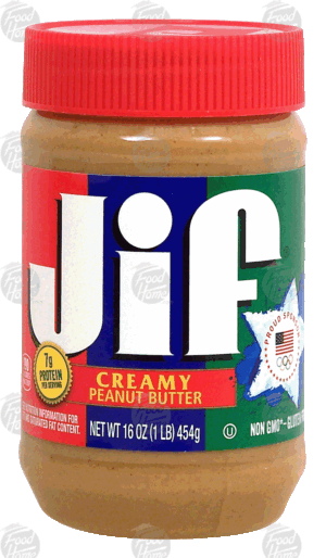 Jif creamy peanut butter 16 ounce