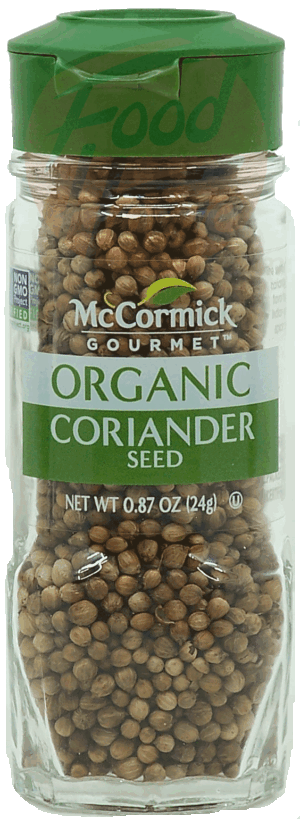 McCormick Gourmet Coriander Seed, organic 0.87 ounce