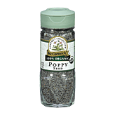 Gourmet Organic Poppy Seed 100% Organic 2.12 ounce