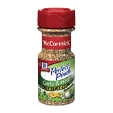 McCormick Perfect Pinch Garlic & Herb Salt Free seasoning 2.75 ounce