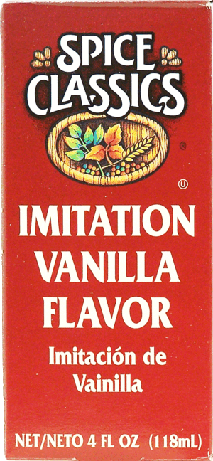 Spice Classics extract, vanilla flavor, imitation 4 fluid ounce
