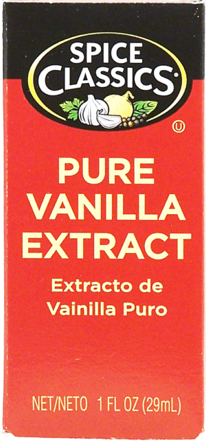 Spice Classics extract pure vanilla, extracto de vainilla puro 1 fluid ounce