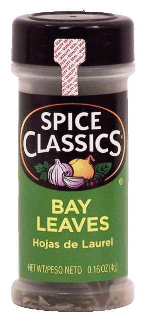Spice Classics bay leaves, hojas de laurel 0.16 ounce