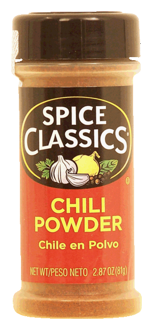 Spice Classics chili powder 2.87 ounce