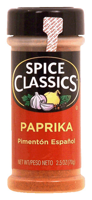Spice Classics paprika 2.5 ounce