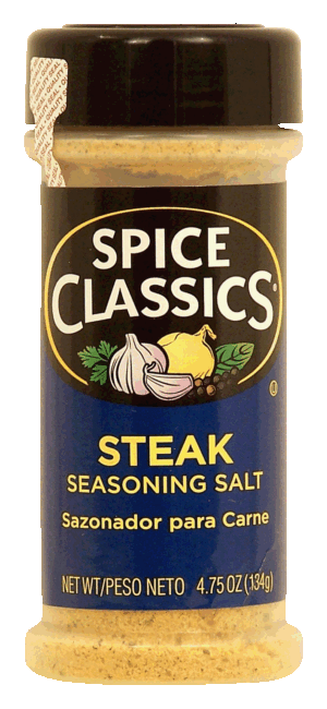 Spice Classics steak seasoning 4.75 ounce