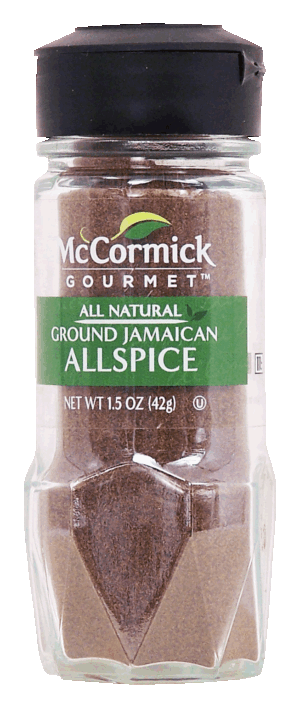 Mc Cormick Gourmet allspice, ground jamaican, all natural 1.5 ounce
