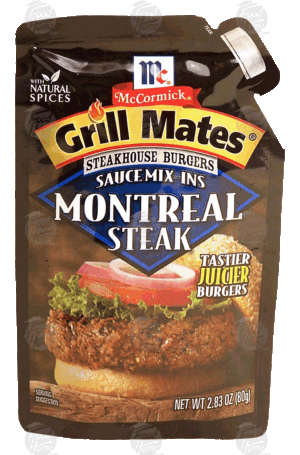 Mc Cormick Grill Mates Sauce Mix-Ins; montreal steak 2.83 ounce