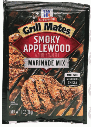 Mc Cormick Grill Mates smoky applewood marinade mix 1 ounce