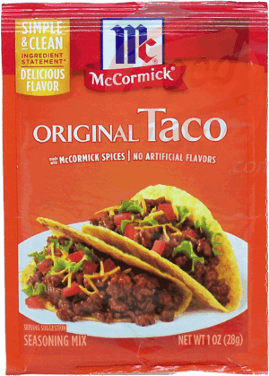 McCormick original taco seasoning mix 1 ounce