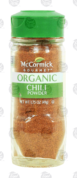 Mc Cormick Gourmet chili powder, organic 1.75 ounce