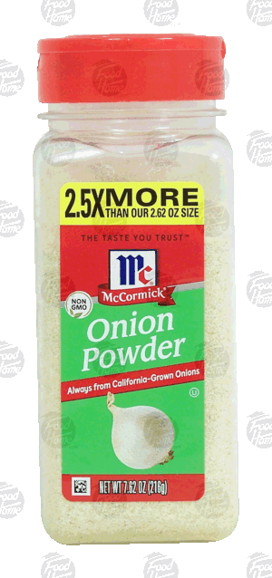 Mc Cormick onion powder 7.62 ounce