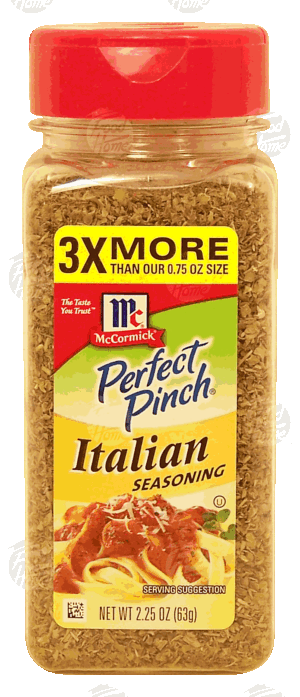 Mc Cormick Perfect Pinch italian seasoning 2.25 ounce
