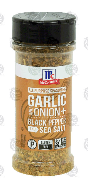 Mc Cormick all purpose seasoning; garlic and onion + black pepper and sea salt 4.25 ounce