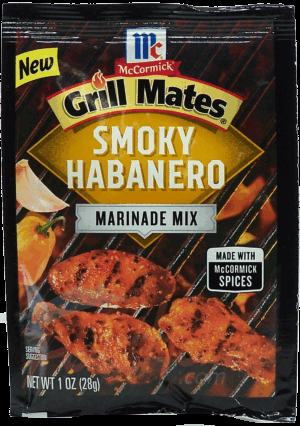 McCormick Grill Mates smoky habanero marinade mix 1 ounce