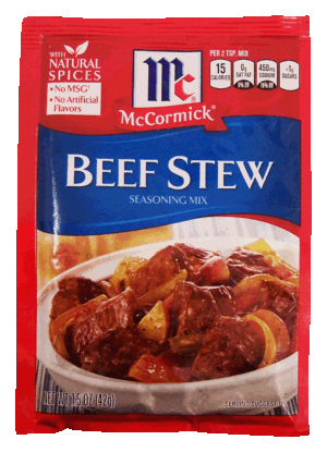 McCormick Seasoning Mix Beef Stew 1.5 ounce