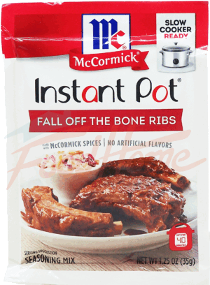 McCormick Instant Pot fall off the bone ribs seasoning mix 1.25 ounce
