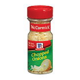 Mc Cormick chopped onions 3 ounce