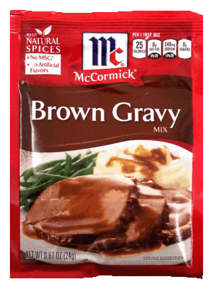 McCormick Gravy Mix Brown 0.87 ounce