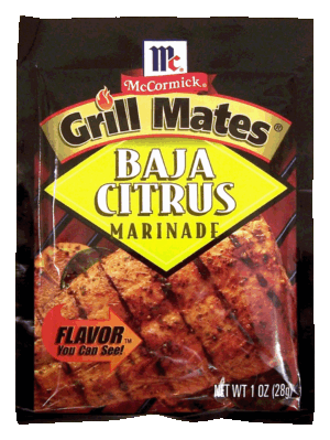 McCormick Grill Mates baja citrus marinade 1 ounce