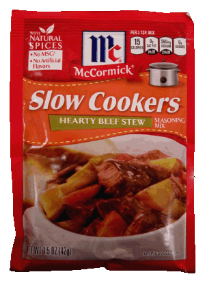 McCormick Slow Cookers Seasoning Hearty Beef Stew 1.5 ounce