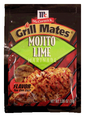 McCormick Grill Mates mojito lime marinade 1.06 ounce