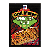 McCormick Grill Mates garlic, herb & wine marinade 0.87 ounce