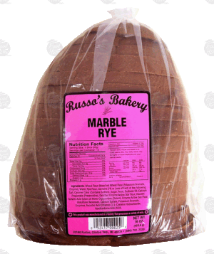 Russo's Bakery marble rye 16 ounce