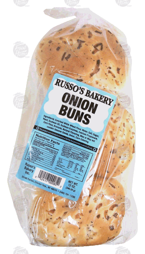 Russo's Bakery onion buns 12 ounce