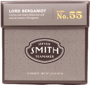 Steven Smith Teamaker Blend No. 55 lord bergamot ceylon and assam black teas essence of bergamot, 15-sachets 1.2 ounce
