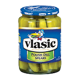 Vlasic polish dill spears pickles 24 fluid ounce