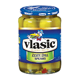 Vlasic Pickles Zesty Dill Spears 24 fluid ounce