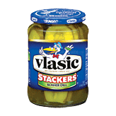Vlasic Pickles sandwich stackers super kosher dill 24 ounce