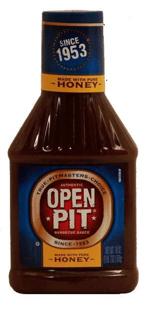 Open Pit Barbecue Sauce w/Pure Honey 18 ounce