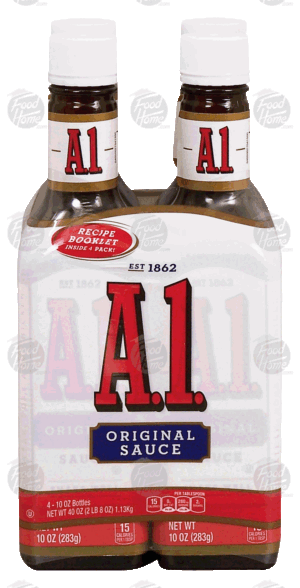 A.1. original steak sauce, 10-oz. 4 pack