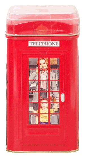 Ahmad Tea english breakfast tea bags, London telephone 25 count