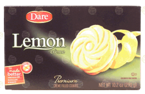 Dare Premium lemon creme filled cookies 10.2 ounce