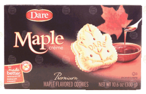 Dare Premium maple creme flavored cookies 10.6 ounce