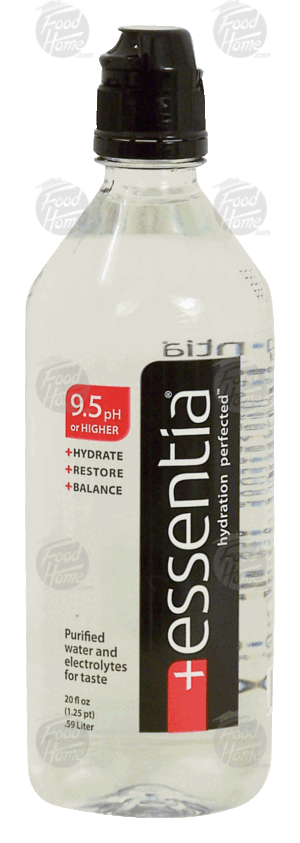 Essentia purified water and electrolytes for taste 20 fluid ounce