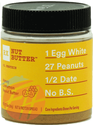 RX Nut Butter honey cinnamon peanut butter 10 ounce