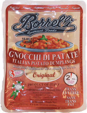 Borrelli Gourmet Foods gnocchi di patate potato 17 ounce