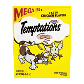 Whiskas Temptations chicken flavor cat treats 6.3 ounce